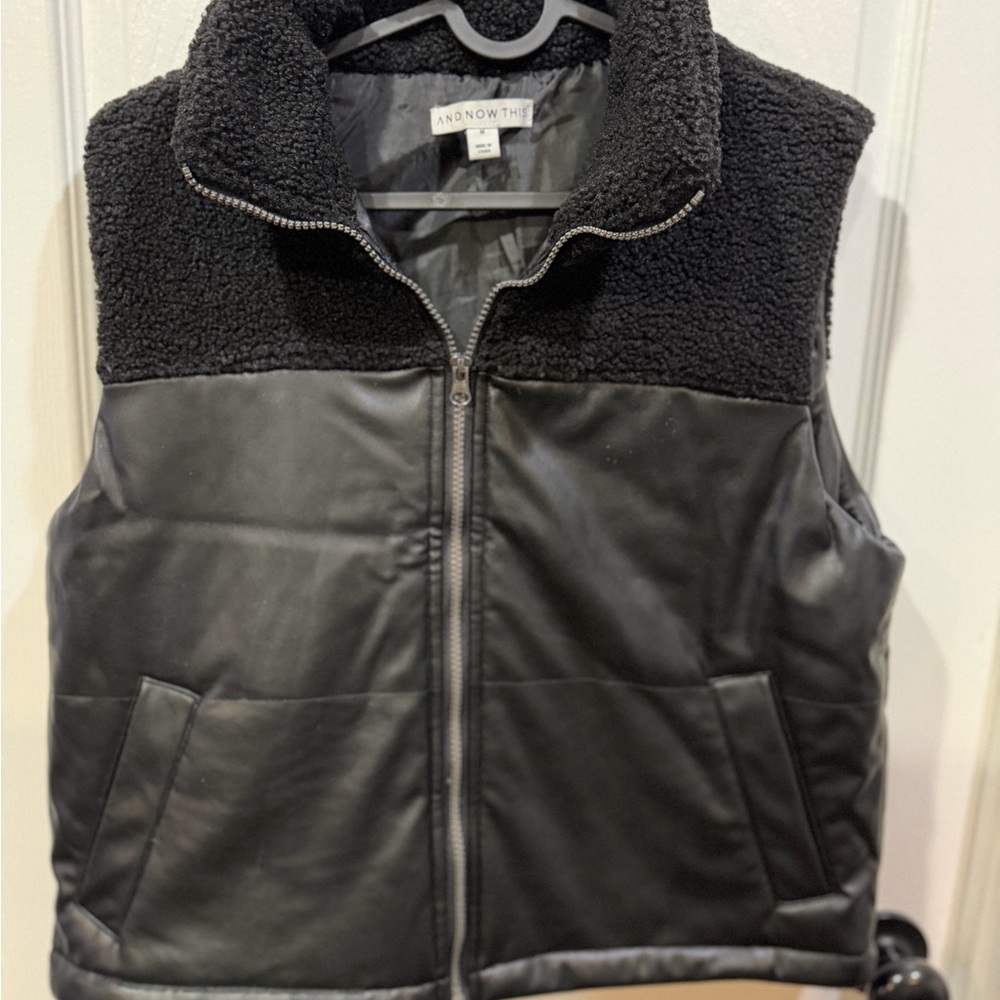 And Now This Women's Black Vest